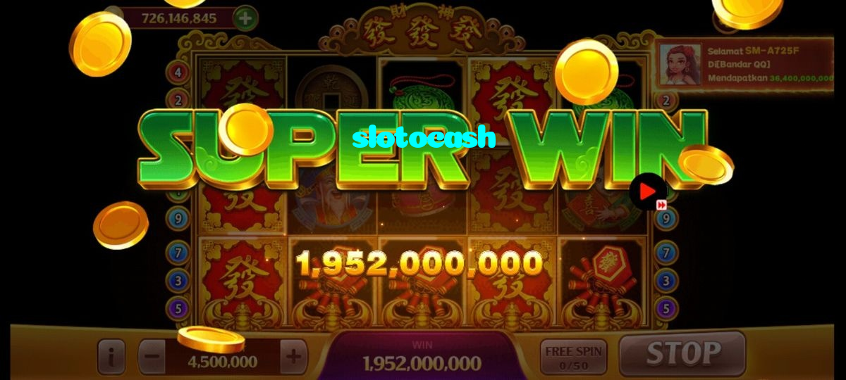 slotocash casino presented on mobile device in Pakistan with slots and live games